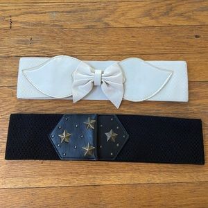 Set of 2 Elasticized Belts